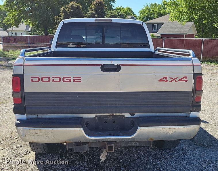 image for item DP0895 1998 Dodge Ram 1500 Laramie SLT Quad Cab pickup truck