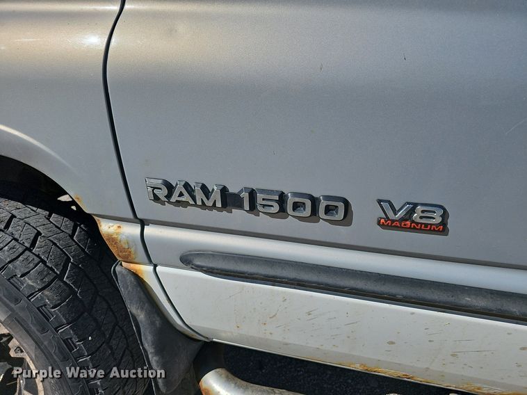 image for item DP0895 1998 Dodge Ram 1500 Laramie SLT Quad Cab pickup truck