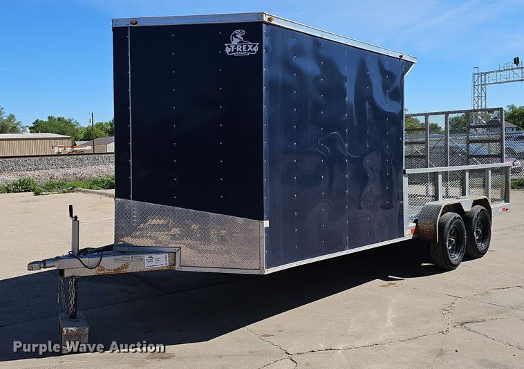 image for item DP0896 2021 T-Rex Trailers TR88220TA2 utility trailer