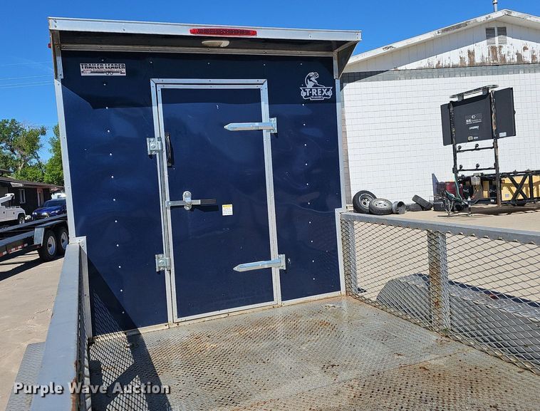 image for item DP0896 2021 T-Rex Trailers TR88220TA2 utility trailer