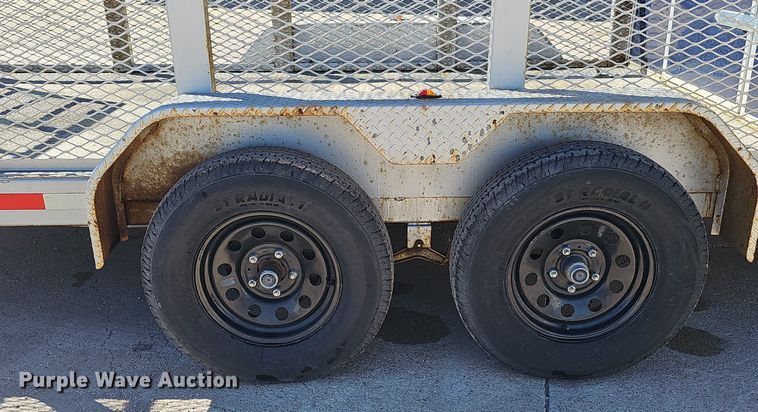 image for item DP0896 2021 T-Rex Trailers TR88220TA2 utility trailer