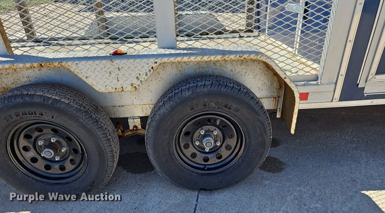 image for item DP0896 2021 T-Rex Trailers TR88220TA2 utility trailer