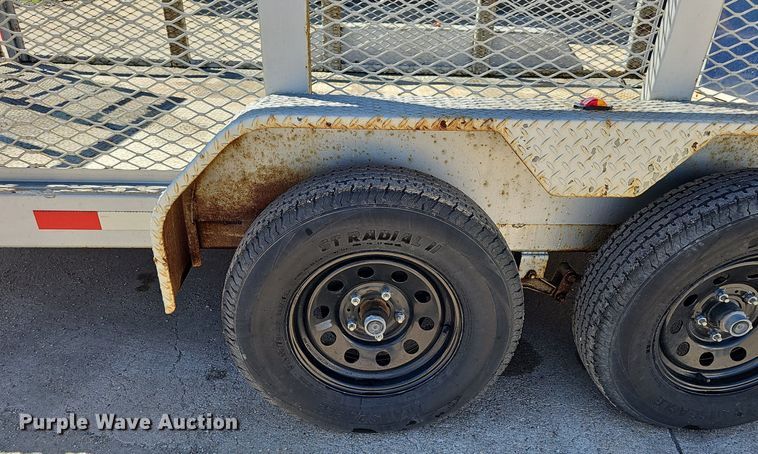 image for item DP0896 2021 T-Rex Trailers TR88220TA2 utility trailer