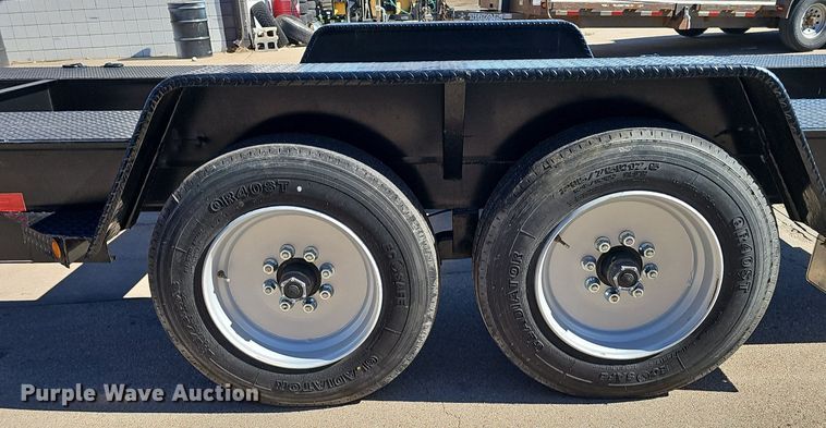 image for item DP0897 2022 Kaufman Trailers CG40 car carrier trailer