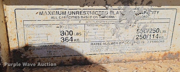 image for item DP0900 Snorkel SL20 scissor lift