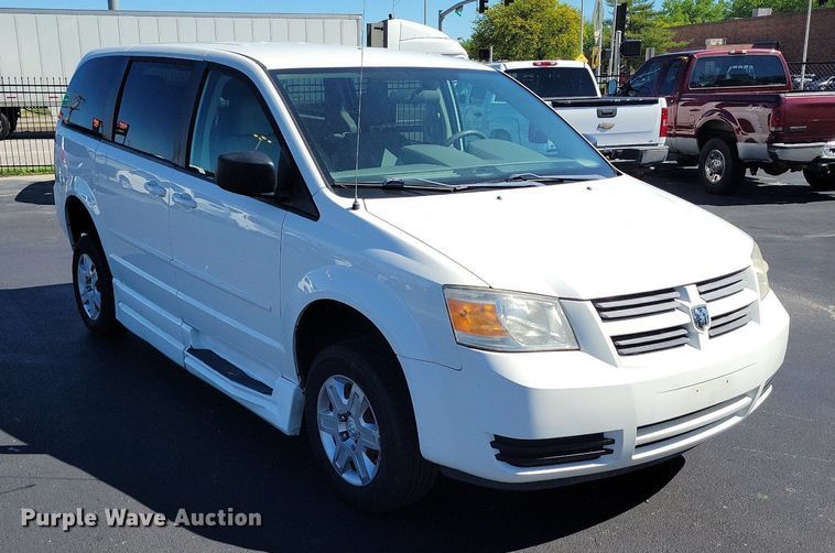 image for item DP1444 2009 Dodge Grand Caravan handicap accessible van