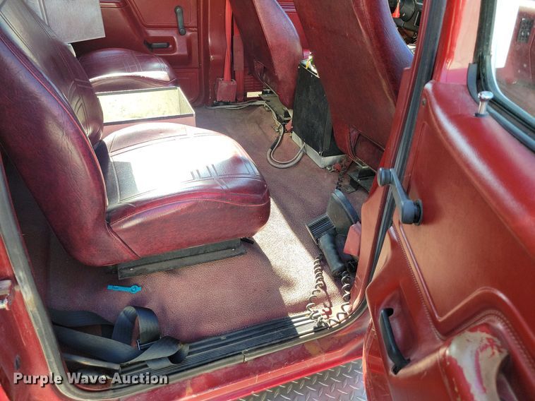 image for item DP1468 1991 Ford F Super Duty brush fire truck