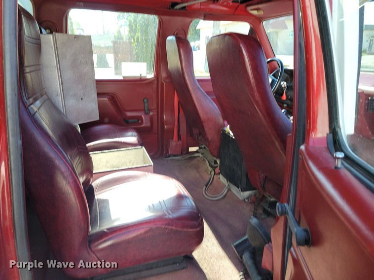 image for item DP1468 1991 Ford F Super Duty brush fire truck