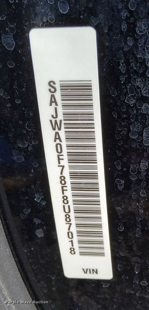 image for item DQ6104 2015 Jaguar  XF 