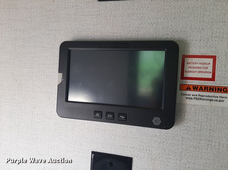 image for item DQ7055 2022 Keystone Raptor toy hauler camper