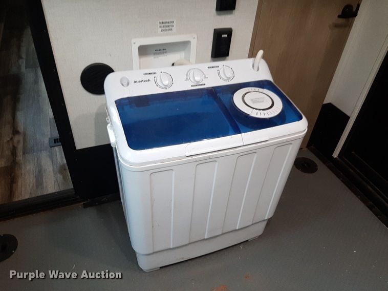 image for item DQ7055 2022 Keystone Raptor toy hauler camper