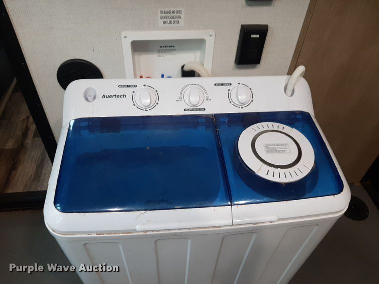 image for item DQ7055 2022 Keystone Raptor toy hauler camper