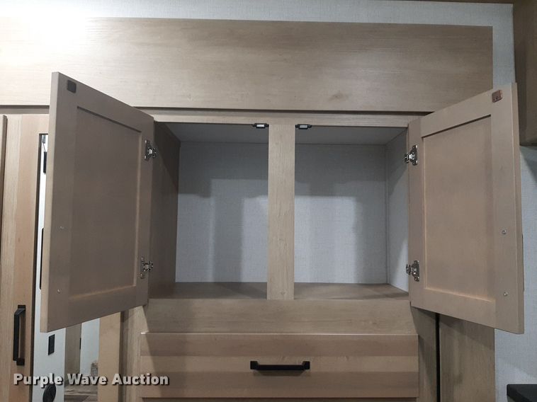 image for item DQ7055 2022 Keystone Raptor toy hauler camper