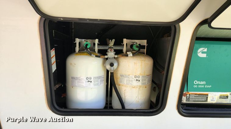 image for item DQ7055 2022 Keystone Raptor toy hauler camper