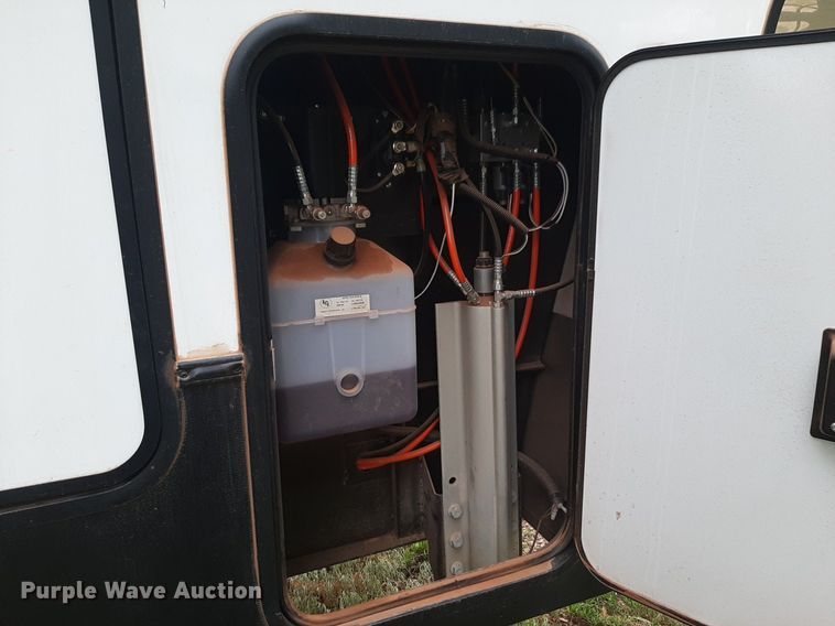 image for item DQ7055 2022 Keystone Raptor toy hauler camper