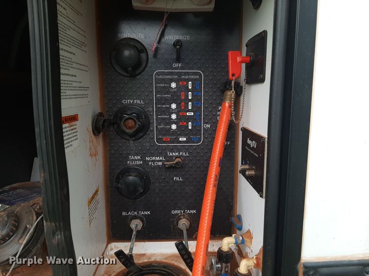 image for item DQ7055 2022 Keystone Raptor toy hauler camper