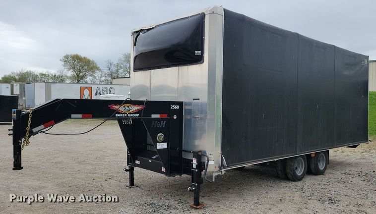 image for item DR4291 2020 H & H H25L-GN19-200 equipment trailer 