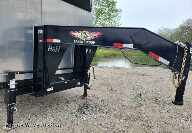 image for item DR4291 2020 H & H H25L-GN19-200 equipment trailer 