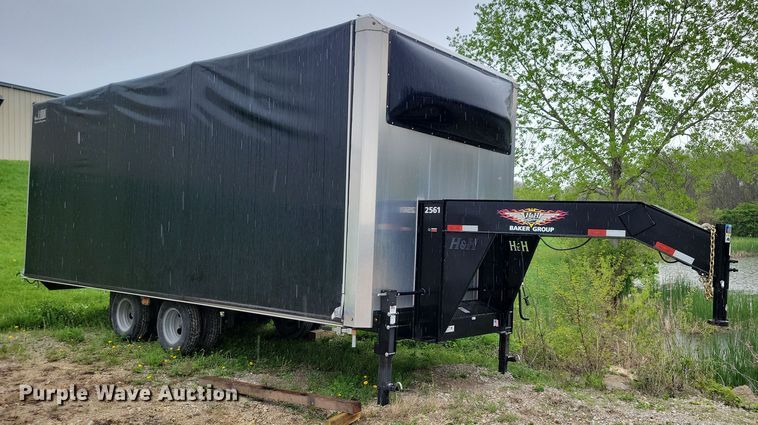 image for item DR4292 2020 H & H H25L-GN19-200 equipment trailer