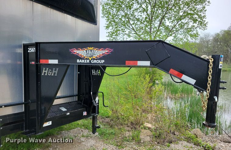 image for item DR4292 2020 H & H H25L-GN19-200 equipment trailer