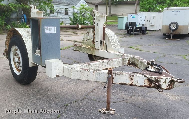 image for item DR4772 1990 Eaton Metal Products TECH 10E reel trailer