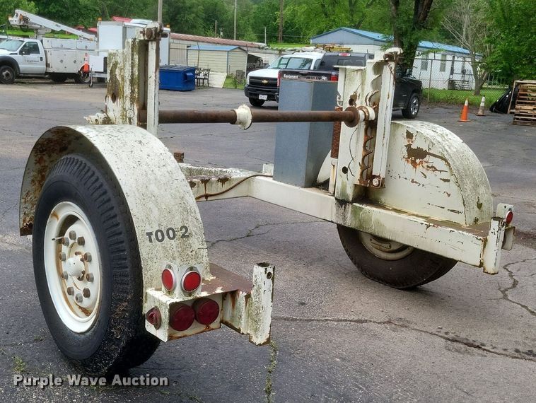 image for item DR4772 1990 Eaton Metal Products TECH 10E reel trailer