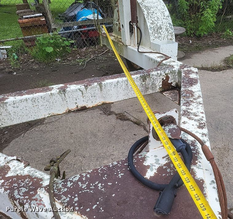 image for item DR4772 1990 Eaton Metal Products TECH 10E reel trailer