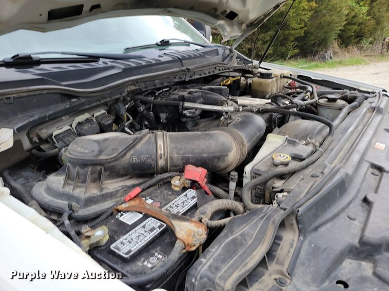 image for item DR7948 2019 Ford F450 Super Duty Crew Cab flatbed truck