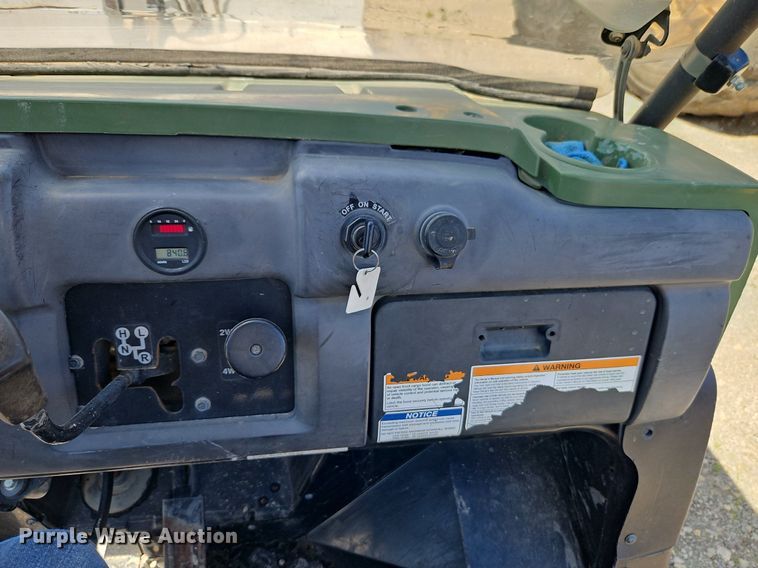 image for item DR8596 2013 Kawasaki  Mule 4010 utility vehicle