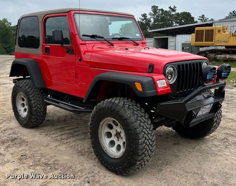 image for item DS2948 2000 Jeep Wrangler SUV