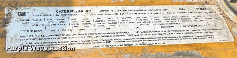 image for item DS3045 2002 Chevrolet C8500 flatbed truck