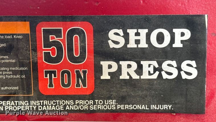 image for item DX0461 AGT Industrial shop press