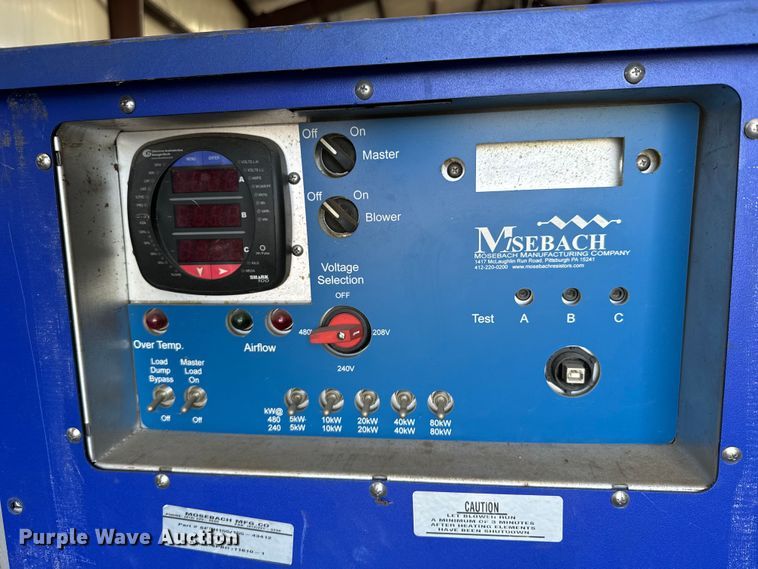 image for item DX0462 Mosebach electrical load bank