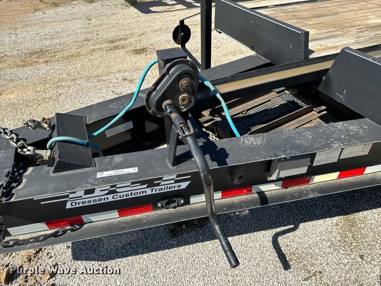 image for item DX0470 2013 Dressen Custom 830GS-36 equipment trailer