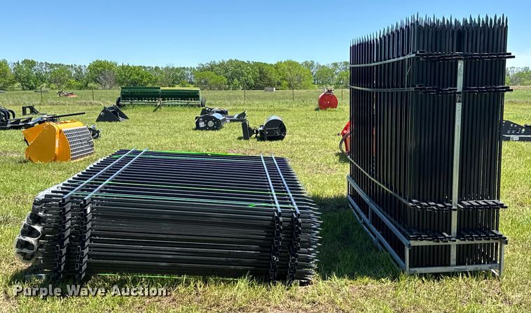 image for item DX0502 Diggit Wrought Iron  site fence