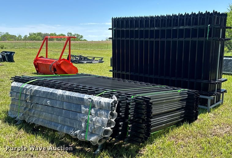 image for item DX0502 Diggit Wrought Iron  site fence