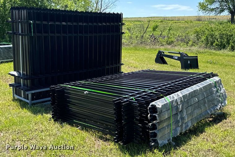 image for item DX0502 Diggit Wrought Iron  site fence