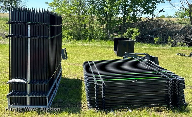 image for item DX0502 Diggit Wrought Iron  site fence