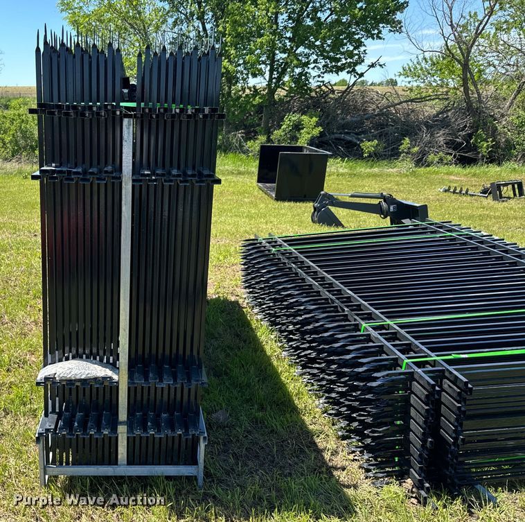 image for item DX0502 Diggit Wrought Iron  site fence