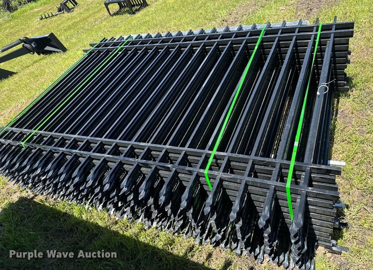 image for item DX0502 Diggit Wrought Iron  site fence