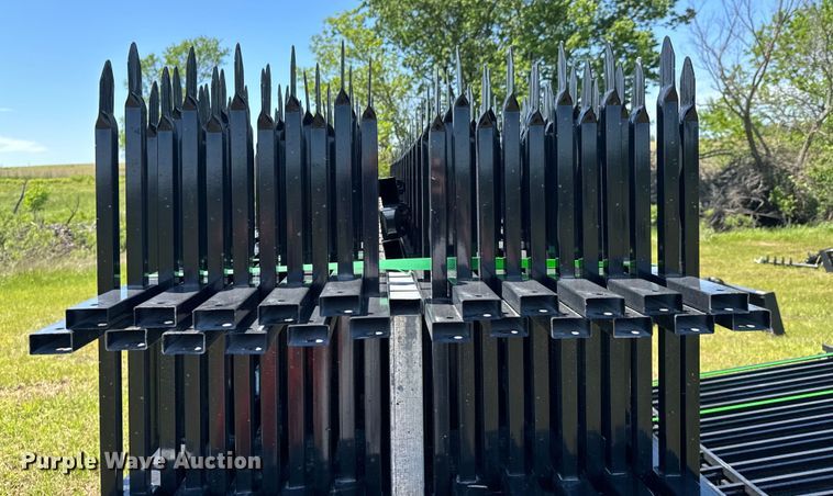 image for item DX0502 Diggit Wrought Iron  site fence