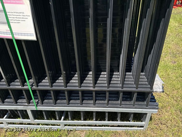 image for item DX0502 Diggit Wrought Iron  site fence