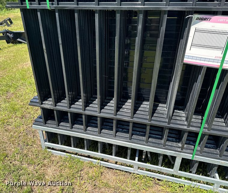 image for item DX0502 Diggit Wrought Iron  site fence