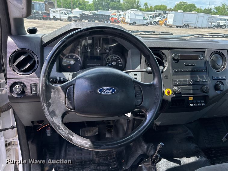 image for item EG1524 2011 Ford F650 Super Duty flatbed truck