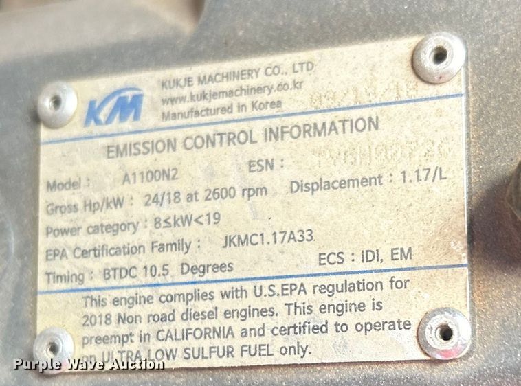 image for item EG1544 Branson 2400 MFWD tractor