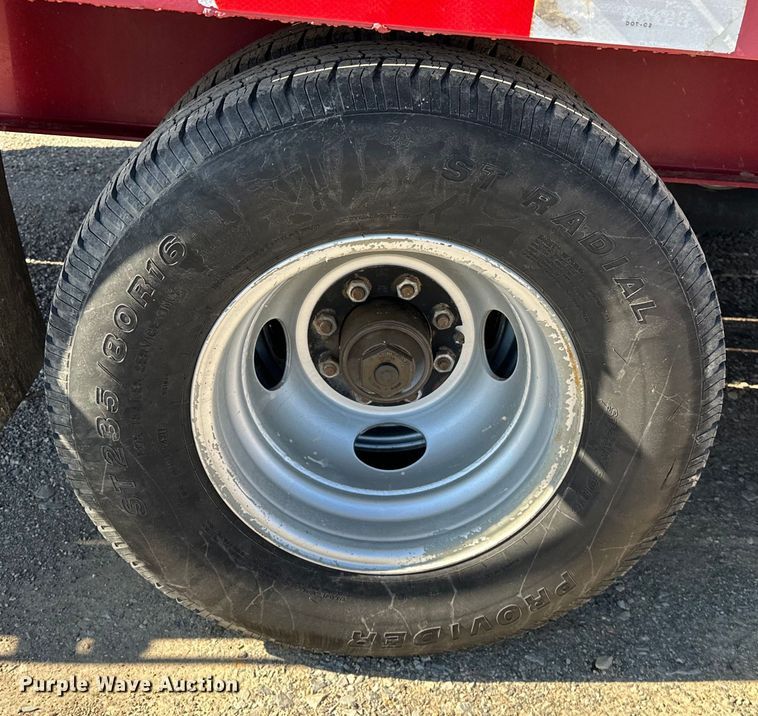 image for item EG1547 2012 Parker Performance  equipment trailer