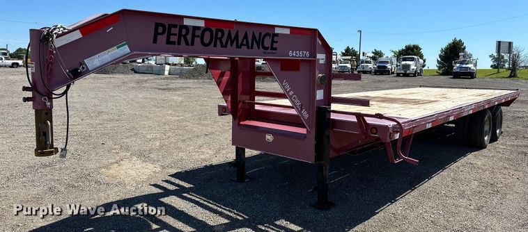image for item EG1550 2012 Parker Performance  equipment trailer