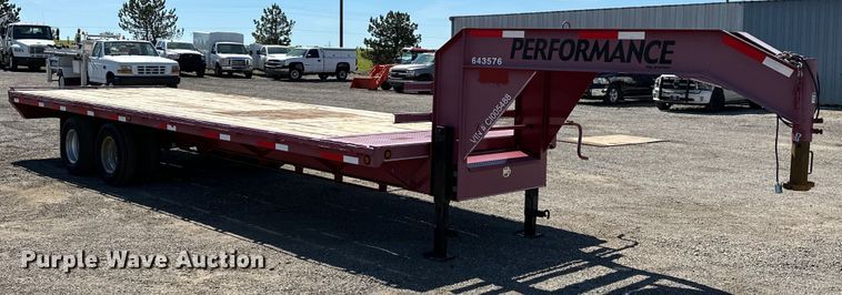 image for item EG1550 2012 Parker Performance  equipment trailer