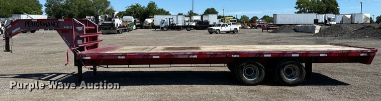 image for item EG1550 2012 Parker Performance  equipment trailer