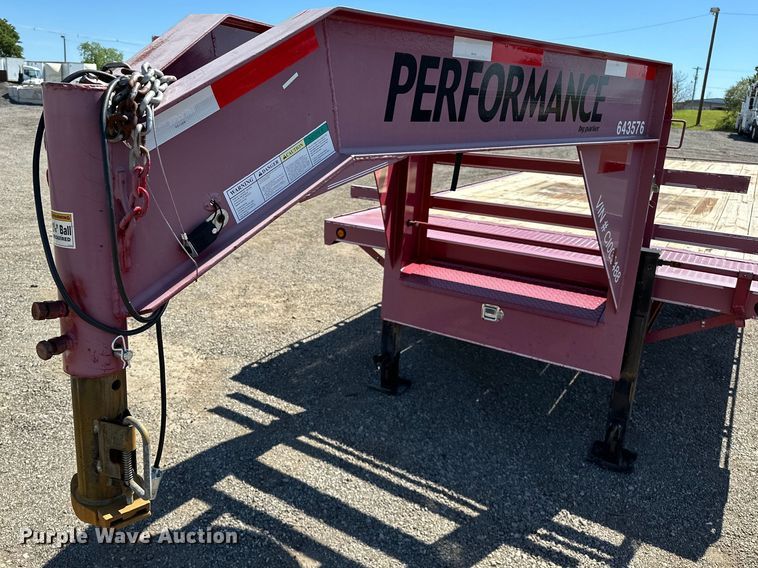 image for item EG1550 2012 Parker Performance  equipment trailer